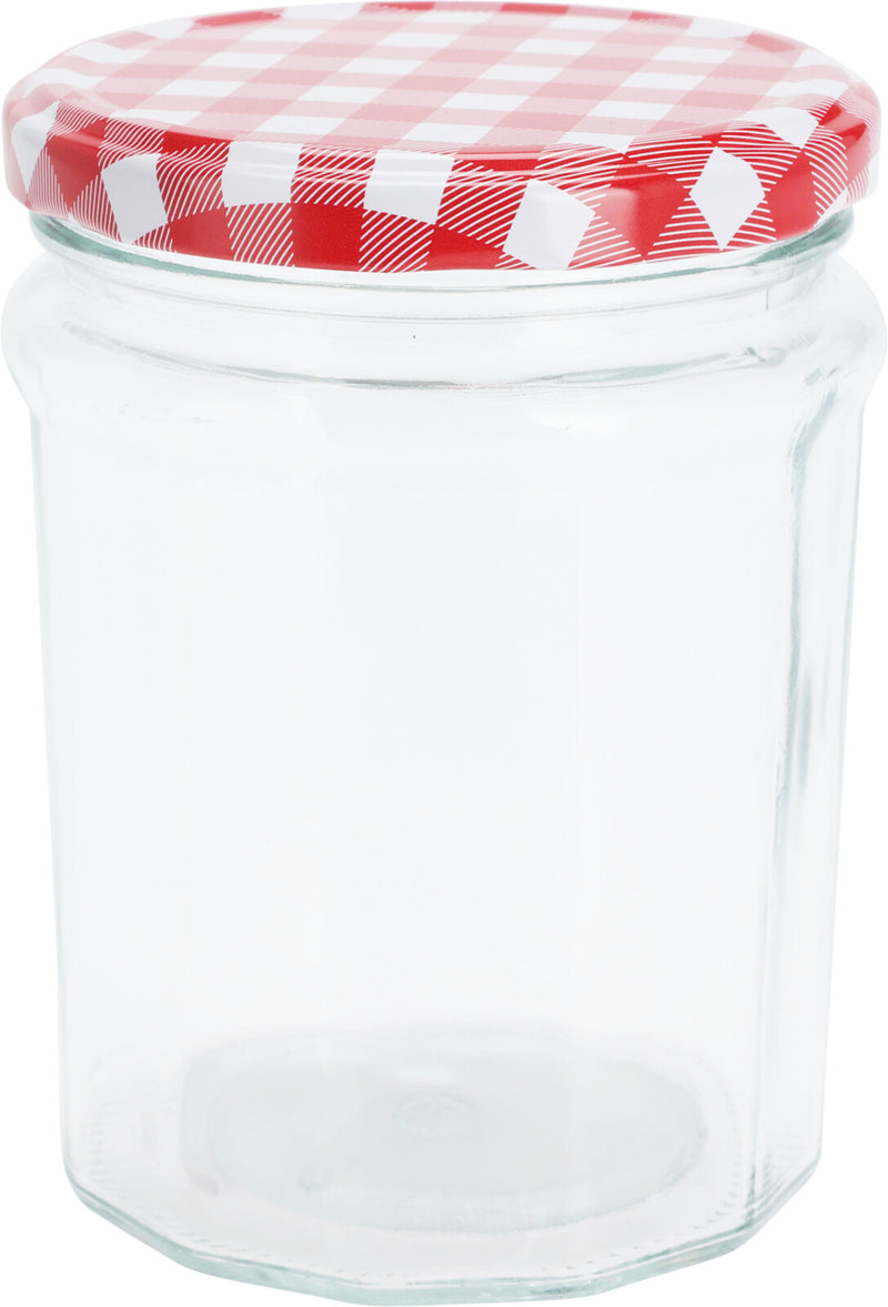 Preserve Jar & Lid 450ml 12 Pack