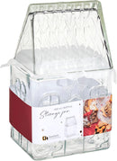 Christmas House Storage Jar
