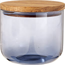Blue Glass Storage Jar 800ml