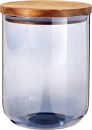 Blue Glass Storage Jar 1.2L