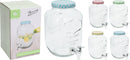 Glass Drinks Dispenser 4L