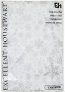 Snowflake Christmas Tablecloth 180x130cm Assorted