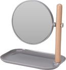 Double Sided Mirror With Tray - Assorted