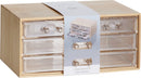 Bamboo Make Up Organiser with Drawers