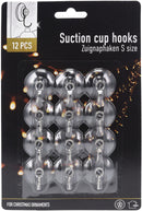 Suction Hooks - Assorted Sizes - One Pack Supplied