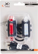 Bike Light Set USB 2pk