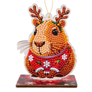 Crystal Art Buddy - Festive Capybara