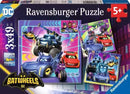 DC Batwheels 3 x 49pc Jigsaw Puzzles