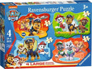 Paw Patrol 4 In A Box Shaped Jigsaw Puzzle