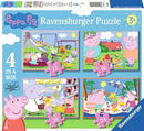 Peppa Pig 4 In A Box Jigsaw Puzzle