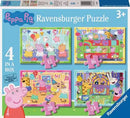 Peppa Pig 4 In A Box Jigsaw Puzzle