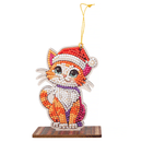 Crystal Art Buddy - Christmas Cat
