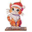 Crystal Art Buddy - Christmas Cat