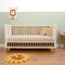 Essentials Cot Bed - White and Natural