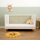 Clair de Lune Essentials Cot Bed - White/Natural