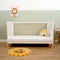 Essentials Cot Bed - White and Natural