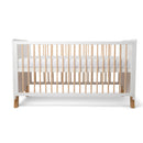 Clair de Lune Essentials Cot Bed - White/Natural