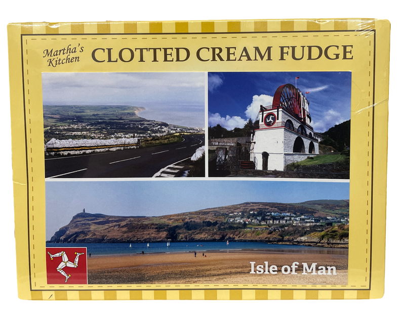 Isle of Man Postcard Clotted Cream Fudge