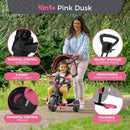 Zoomee 4 in 1 Deluxe Trike - Pink Dusk