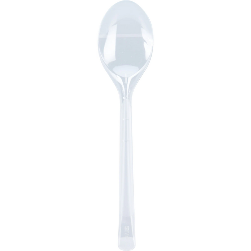 Spoon Picture In Store Reusable Plastic Spoons 25 Pack – JAC Stores IOM