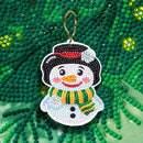 Crystal Art Buddy Festive Decoration - Snowman