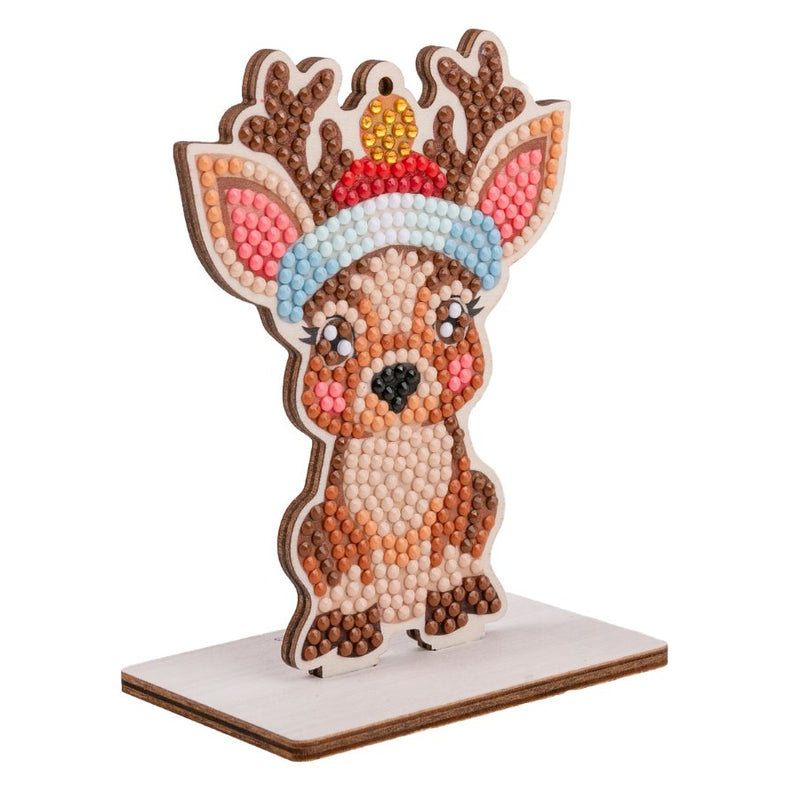 Crystal Art Buddy Festive Decoration - Reindeer