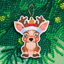 Crystal Art Buddy Festive Decoration - Reindeer