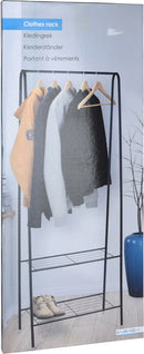 Clothes Rail with 2 Shelves