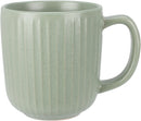 Ribbed Stoneware Mug 3 Assorted Colours