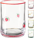 Summer Decal Drinking Glasses 410ml Assorted
