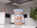 Addis Clip Tight 700ml Round Food Storage Container 3 Pack