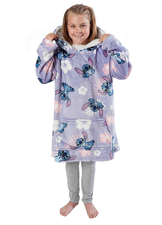 Disney Stitch Hooded Wearable Fleece