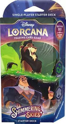 Disney Lorcana: Shimmering Skies: Starter Deck Assortment