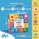 Ditty Bird First 100 Words Sound Book