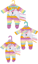 Dolly Moda Outfit For 43cm Dolls - Unicorn Romper