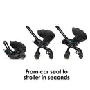 Doona X Car Seat & Stroller - Black