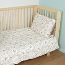 Purflo Toddler Duvet Cover & PIllowcase - Storybook Nutmeg