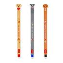 Legami Erasable Gel Pen 3 Pack - Fur-ever Friends