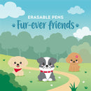 Legami Erasable Gel Pen 3 Pack - Fur-ever Friends
