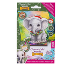 Crystal Art Buddy - Festive Elephant