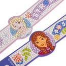Crystal Art Friendship Bracelet - Frozen Elsa & Anna