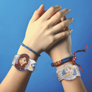 Crystal Art Friendship Bracelet - Frozen Elsa & Anna