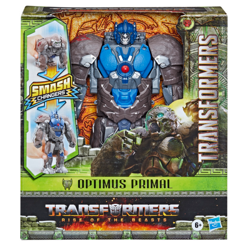 Transformers Rise of the Beasts Smash Changer Optimus Primal