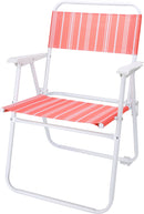 Folding Beach Chair Assorted Colours