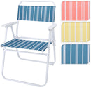 Folding Beach Chair Assorted Colours