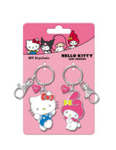 Hello Kitty BFF Metal Keychain 2 Pack