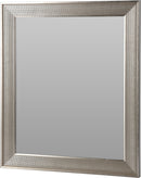 Beaded Mirror - Silver