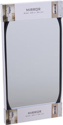 Black Oval Wall Mirror