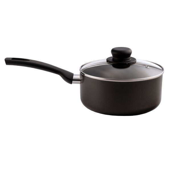 Non-Stick Saucepan & Glass Lid 20cm