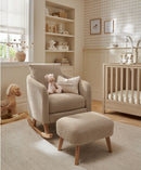 Mamas & Papas Alma Nursing Chair & Stool - Fawn